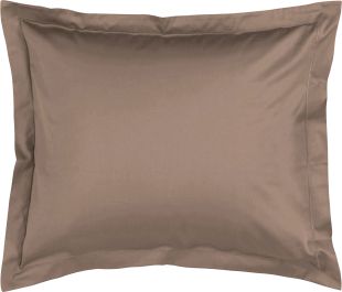 Livello Kussensloop Uni Satijn Brown 60x70