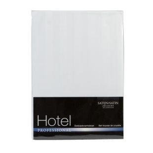 Hotel Dekbedovertrek streep White