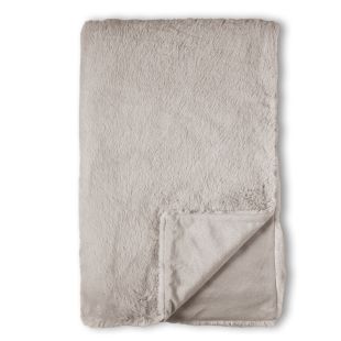 Kaat Plaid Fluffy Sand 130x170