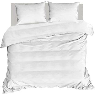 Linolux Dekbedovertrek Washed Cotton White