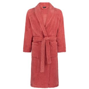 Linolux Fleece Badjas Lio Rosewood