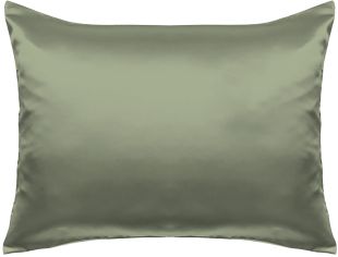 Linolux Kapselsloop Satin Beauty Olive 60x70