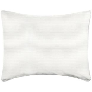 Linolux Kussensloop Vintage Stripe White/Stone 60x70
