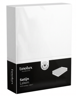 Linolux Laken 400 count Satijn White