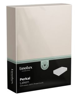 Linolux Laken Katoen Perkal Natural
