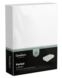 Linolux Laken Katoen Perkal White
