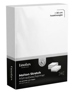 Linolux Molton Hoeslaken Stretch Basic (topper) 200 gr