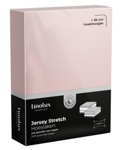 Linolux (topper) Hoeslaken Jersey Blossom