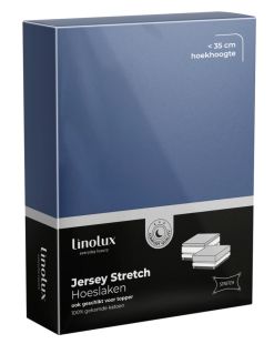 Linolux (topper) Hoeslaken Jersey Denim
