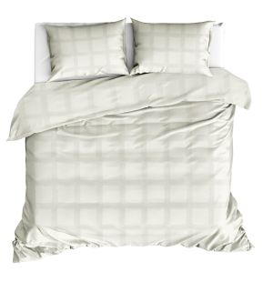 Linolux Dekbedovertrek Quadrant Offwhite