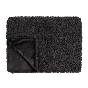 Linolux Fleece Plaid Ollie Anthracite