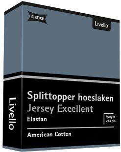 Livello Hoeslaken Splittopper Jersey Excellent Denim 250 gr
