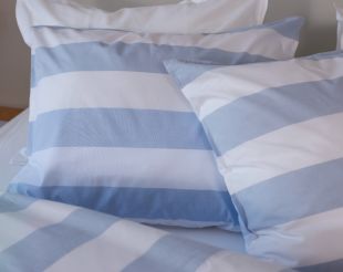 Livello Kussensloop Beach Stripe Blue 60x70