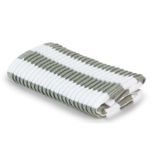 Linolux Vaatdoek White/Grey Green
