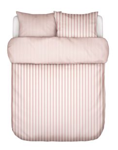 Marc O'Polo Dekbedovertrek Classic Stripe Rose Smoke