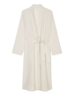 Marc O'Polo Kimono Classic Fine Stripe Dark Sand