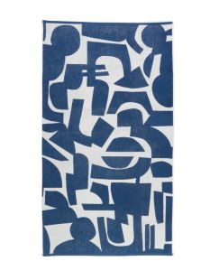 Marc O'Polo Strandlaken Geo Murphy Marine 100x180
