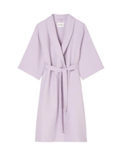 Marc O'Polo Wafel Badjas Essential Women Lila