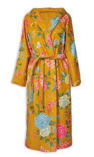 Pip Studio Badjas Good Evening Yellow