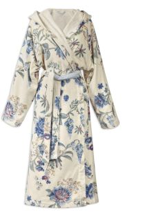 Pip Studio Badjas Secret Garden White Blue