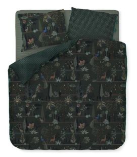 Pip Studio Dekbedovertrek Alberi Dark Green