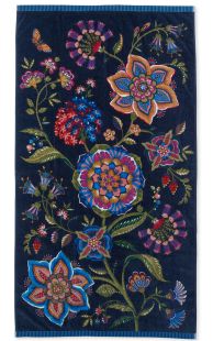 Pip Studio Strandlaken Viva La Vida Dark Blue 100x180