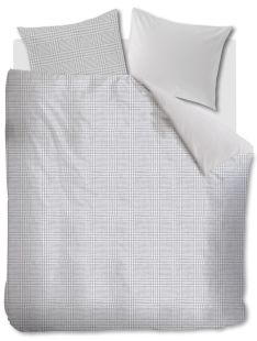 Riviera Maison Dekbedovertrek Flanel Eleanor Grey