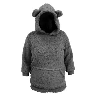 Unique Living  Hoodie Pippa kids Dark Grey
