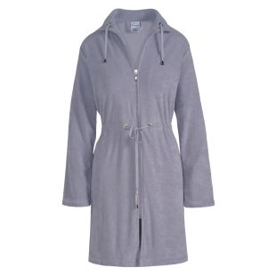 Vandyck Badjas met rits Vogue Lavender Blue