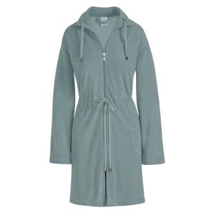 Vandyck Badjas met rits Vogue Mineral Blue