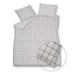 Vandyck Dekbedovertrek Flanel Dundee Thyme