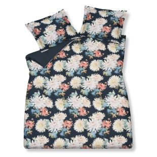 Vandyck Dekbedovertrek Floral Bliss Blue Ink