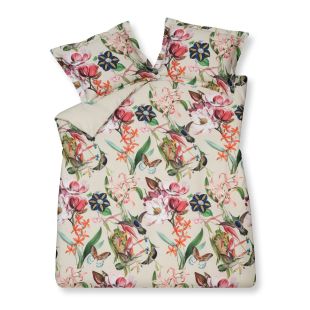 Vandyck Dekbedovertrek Flower Mix Cream Tan