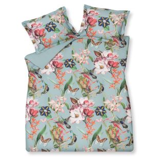 Vandyck Dekbedovertrek Flower Mix Pearl Blue