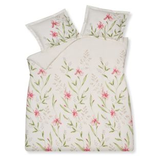 Vandyck Dekbedovertrek Serene Flower Offwhite