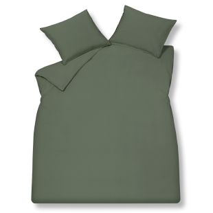 Vandyck Dekbedovertrek Washed Cotton Earth Green