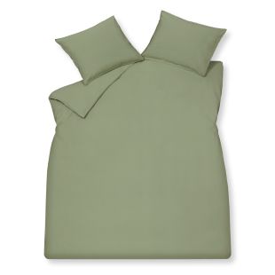 Vandyck Dekbedovertrek Washed Cotton Smoke Green