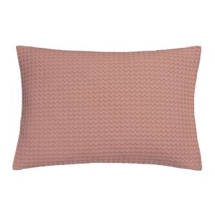 Vandyck Kussensloop Wafel Pique Ash Rose 40x55