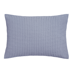 Vandyck Kussensloop Wafel Pique Lavender Blue 40x55