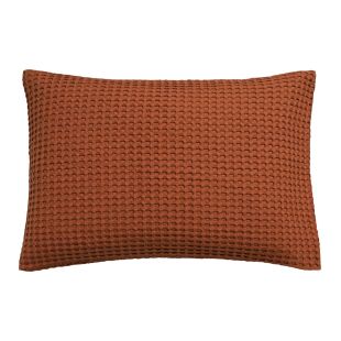Vandyck Kussensloop Wafel Pique Rusty Brown 40x55