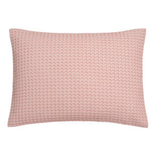 Vandyck Kussensloop Wafel Pique Sepia Pink 40x55