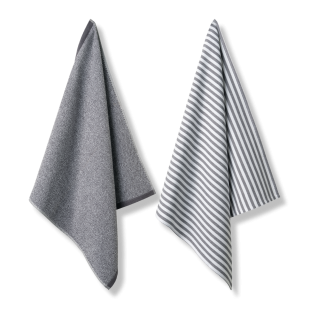 Vandyck Pure Kitchen Keukendoek + Theedoek Off Black