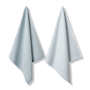 Vandyck Pure Kitchen Keukendoek + Theedoek Pearl Blue