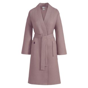 Vandyck Wafel Badjas Biarritz Mauve