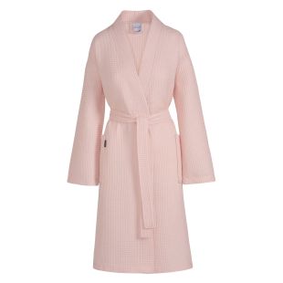 Vandyck Wafel Badjas Biarritz Sepia Pink