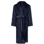 Linolux Fleece Badjas Alva Navy