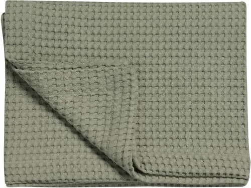Set van 10 zeepdoekjes wafel piqué, 100% katoen, 30x30 cm, wit | bol