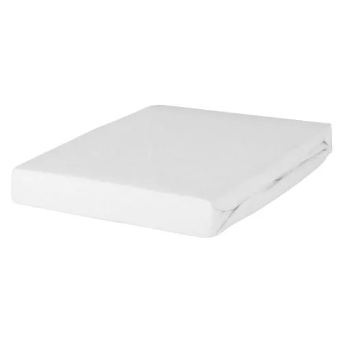 Slimline Hoeslaken percaline wit, 180 x 220 cm Per stuk