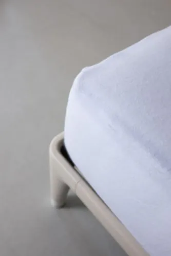 Hälsing Dubbel Jersey Splittopper LYCRA 220GSM Hoeslaken - Wit  Extra Hoge Hoek Kopie
