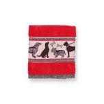Bunzlau Castle Keukendoek Dog Red